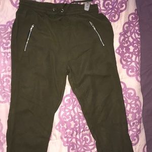 Army Green joggers